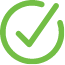 Checklisten Symbol grüner Haken