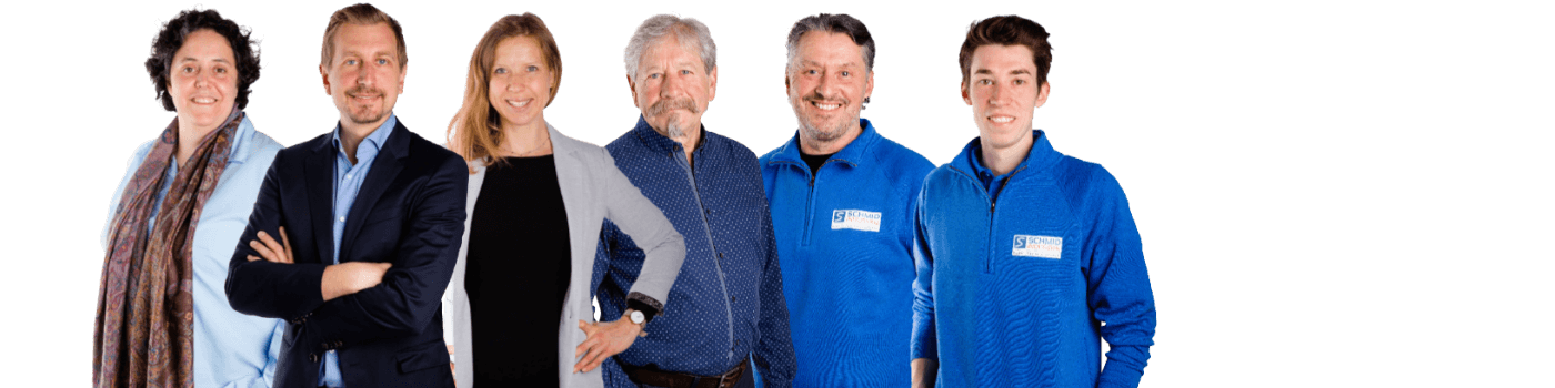 Teamfoto von Schmid Industrie und druckluft-rohrleitung.de